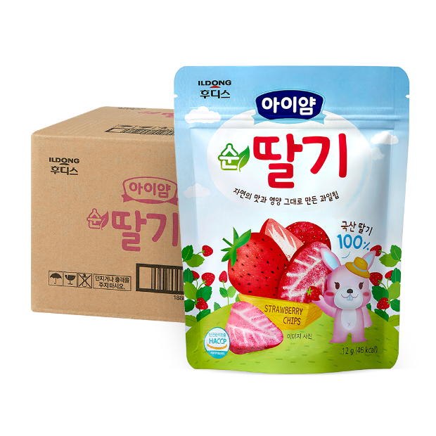 [아이얌] 순딸기 1box - 10개입 (12g×10개)